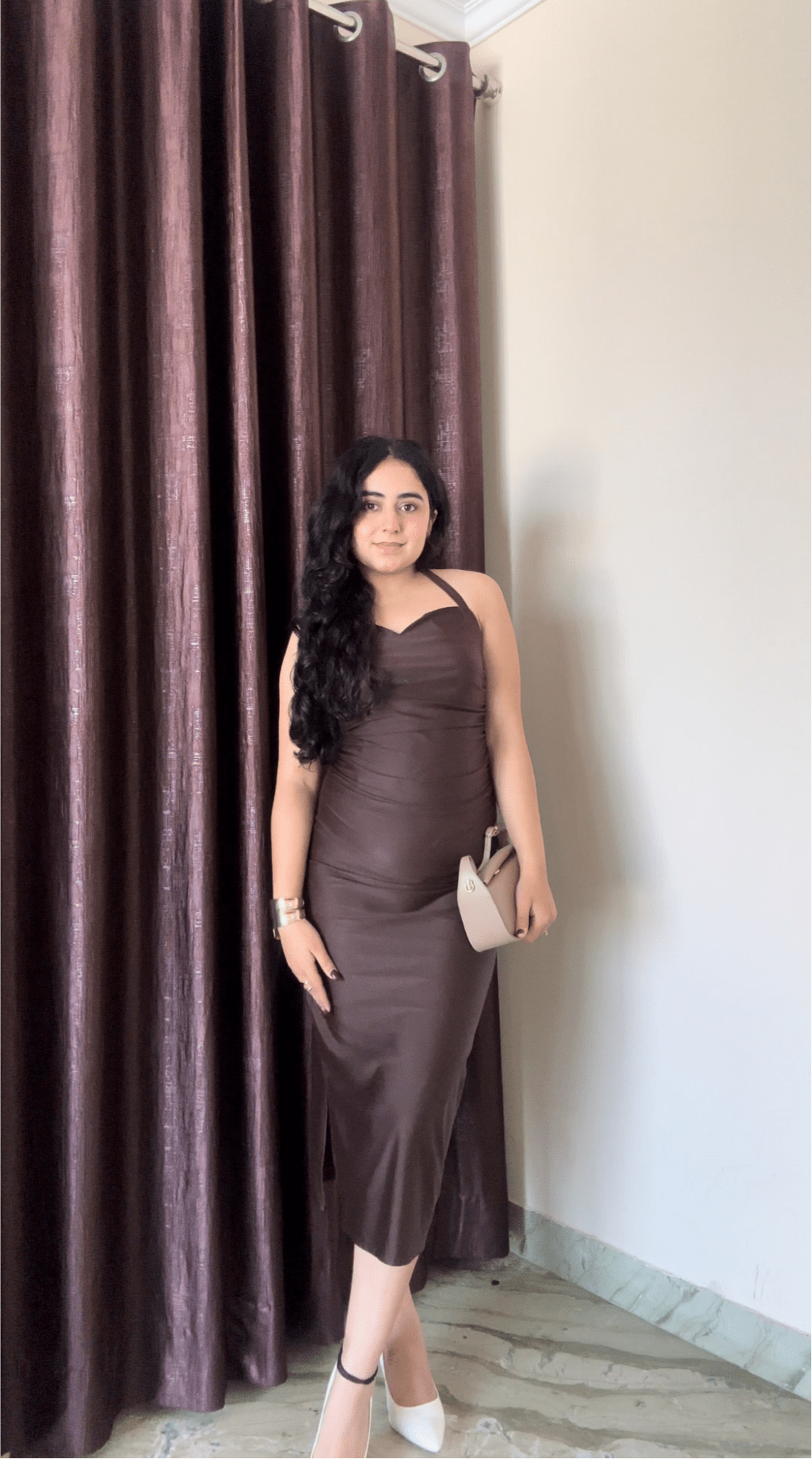 Mocha muse dress - ODDNY